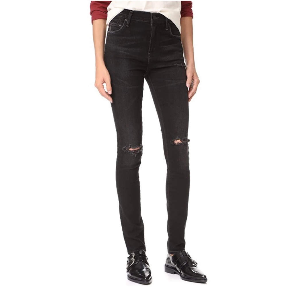CofH Rocket high-rise skinny black jeans 30
